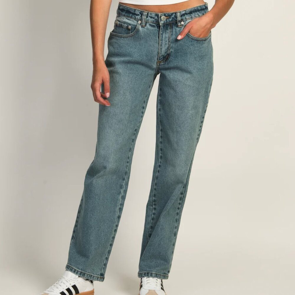 Harlow Mid Wash Baggy Boyfriend Jeans